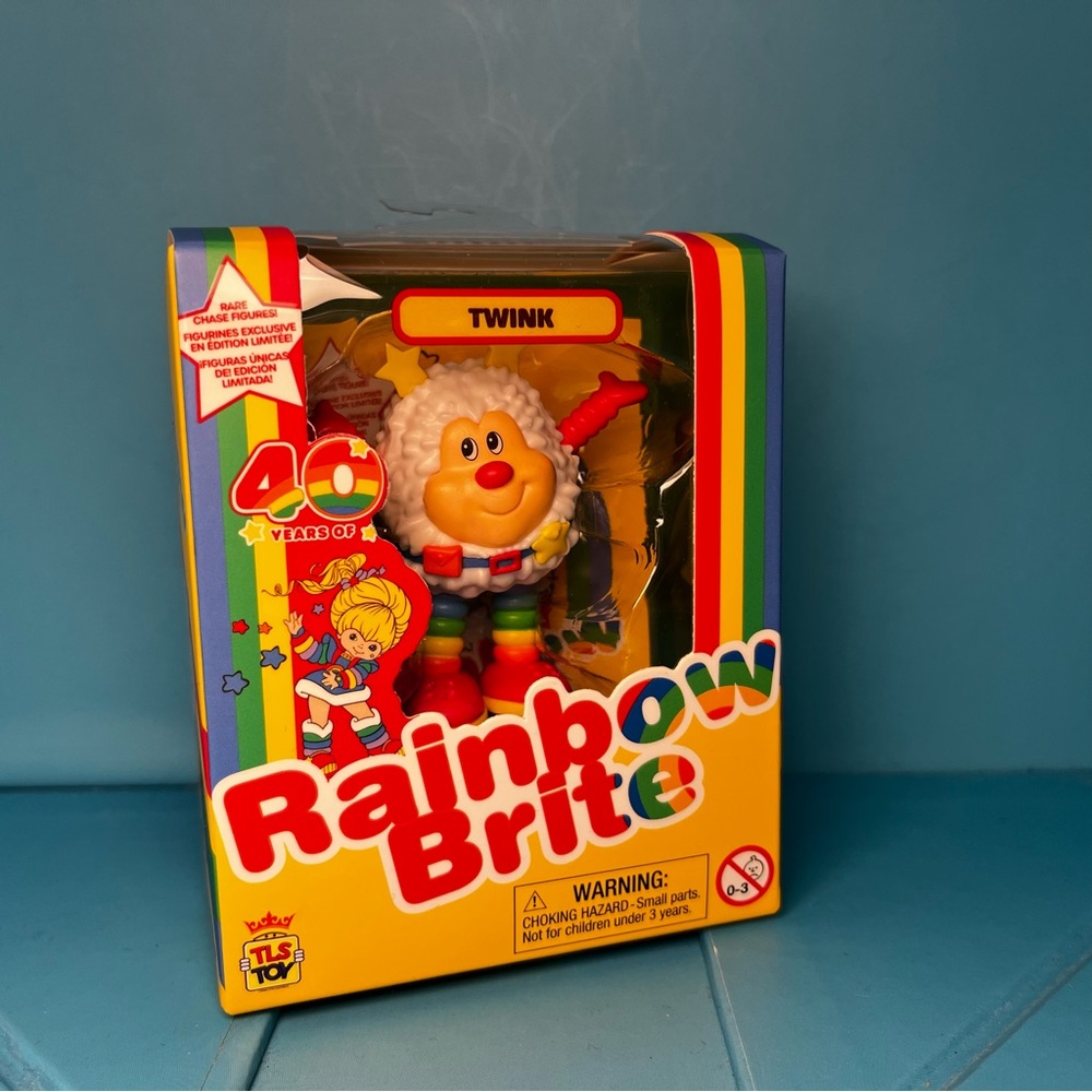 TLS Toys - Cheebee - Rainbow Brite - Twink - Glow in the Dark Chase NIB